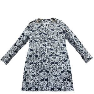 IBKUL Dress Womens XL Elephant Long Sleeve UV Protection Athleticwear Moisture W